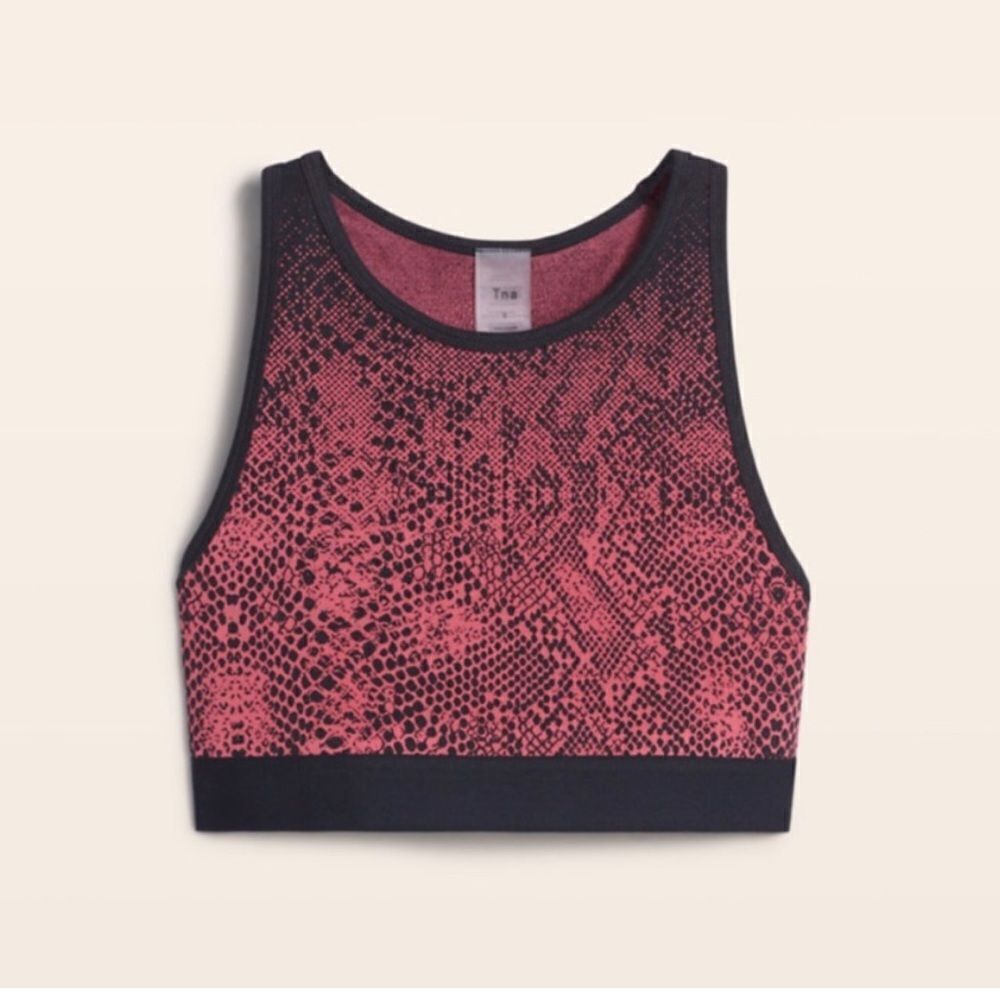 Aritzia TNA Snakeskin Sport Bra- Size Medium